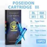 POSEIDON TATTOO CARTRIDGE ROUND LINER (BOX OF 10 PCS) - Image 3