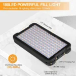 TATTOO LENS LIGHT KIT WITH 180LED, 52MM CPL POLARISED FILTER FOR TATTOO DESIGN PHOTOGRAPHY - Image 6