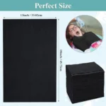BLACK TATTOO DENTAL BIBS/SETUP SHEETS (125 PCS) - Image 3