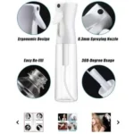 CONTINUOUS FINE SLIM SPRAY BOTTLE/DISPENSER (WHITE) - Image 4