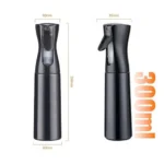 CONTINUOUS FINE SLIM SPRAY BOTTLE/DISPENSER (BLACK) - Image 3