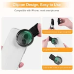 TATTOO LENS LIGHT KIT WITH 180LED, 52MM CPL POLARISED FILTER FOR TATTOO DESIGN PHOTOGRAPHY - Image 5