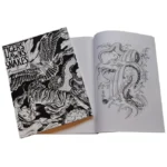 TIGERS HAWKS SNAKES TATTOO FLASH BOOK JAPNESE ART DESIGNS A4 BY HORIMOUJA - Image 5