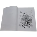 TIGERS HAWKS SNAKES TATTOO FLASH BOOK JAPNESE ART DESIGNS A4 BY HORIMOUJA - Image 4