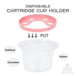 DISPOSABLE TATTOO CARTRIDGE CUP HOLDER (24 SETS/BOX) - Image 3