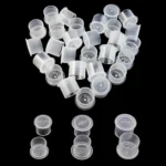 DISPOSABLE TATTOO INK CUPS WITH FLAT BASE (LARGE) - Image 2