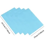 BLUE TATTOO DENTAL BIB/SETUP SHEET (125 SHEETS) - Image 3