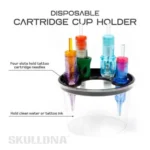 DISPOSABLE TATTOO CARTRIDGE CUP HOLDER (24 SETS/BOX) - Image 2