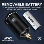 AVA W10 WIRELESS TATTOO POWER SUPPLY - Image 6