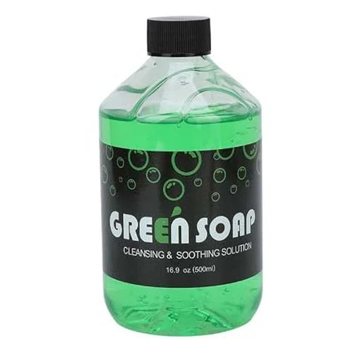xdgf TATTOO CLEANING AND SOOTHING GREEN SOAP -500ML - Image 1
