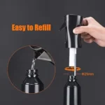 CONTINUOUS FINE SLIM SPRAY BOTTLE/DISPENSER (BLACK) - Image 6